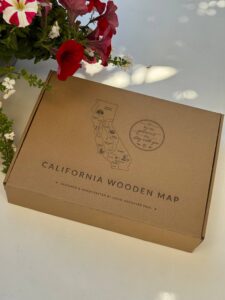 california map wall art